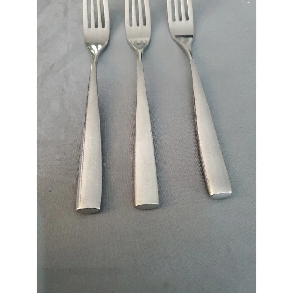 ZEN By Wink  Stainless Flatware 3 Replacement Forks 10/18